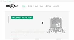 Desktop Screenshot of admiralsafe.com